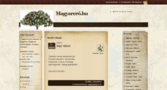 Desktop Screenshot of magyarero.hu
