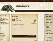 Tablet Screenshot of magyarero.hu